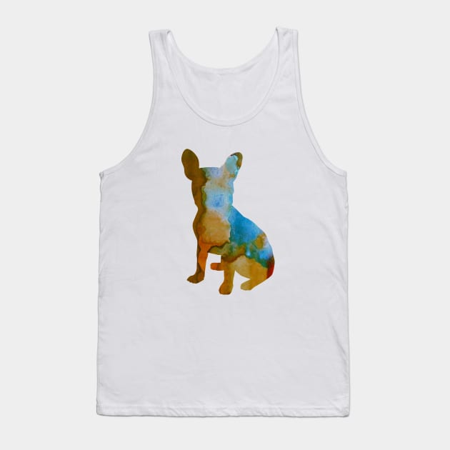 Frenchie aka French Bulldog Tank Top by TheJollyMarten